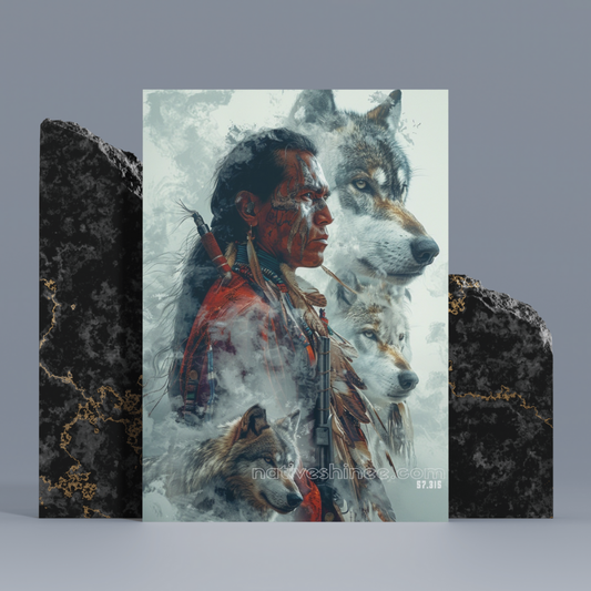 Sacredness Native American Canvas