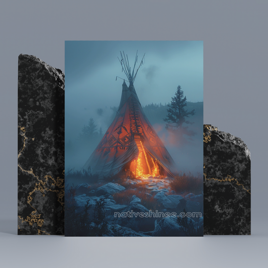 Fires of the Ancestors: Native American Canvas