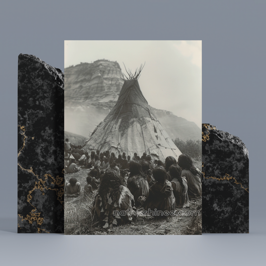 Sacred Gathering: Native American Canvas