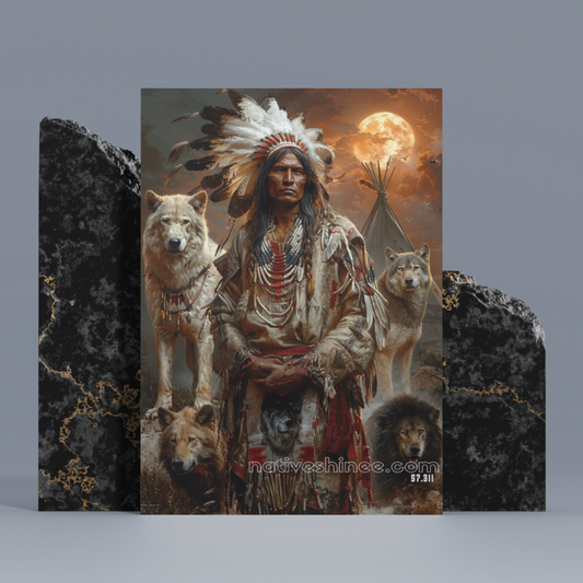 Hornor Native American Canvas