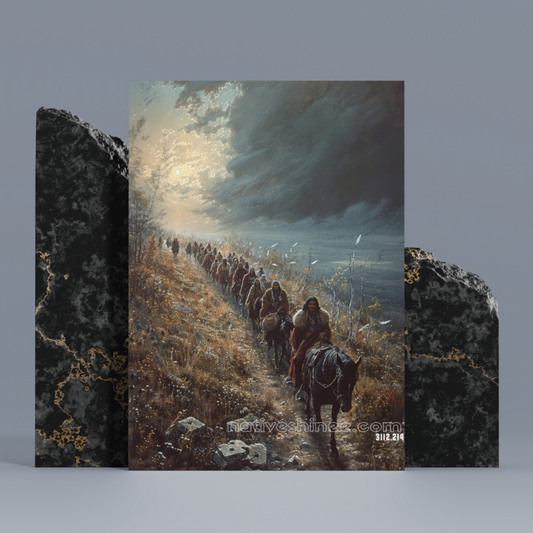 Path of the Ancestors Native American Canvas