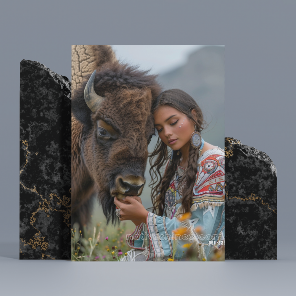 Sacred Bond Native American Canvas