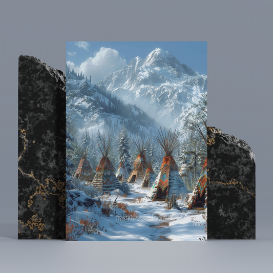 Each Footage Native American Canvas