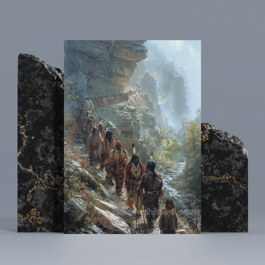 The Journey Beyond: Native American Canvas