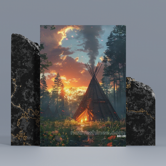 Gratefulness Native American Canvas