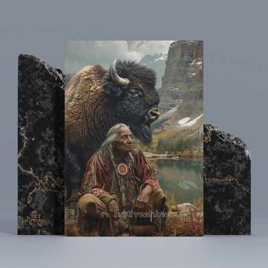 Our Love Native American Canvas