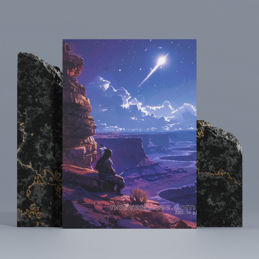 Dreaming Native American Canvas