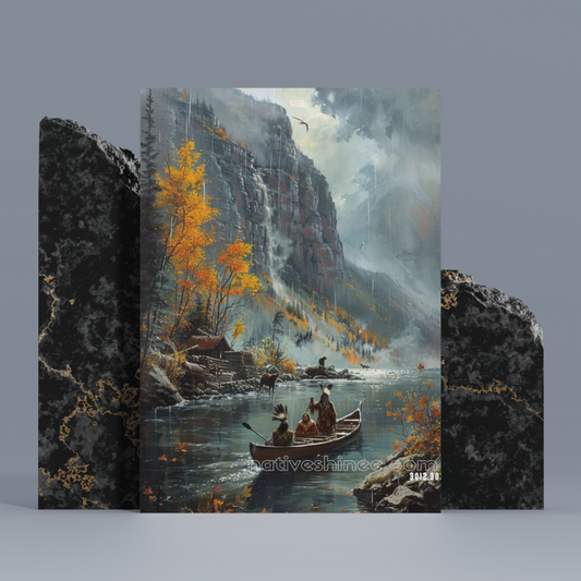 Whispers of the Rainforest Native American Canvas