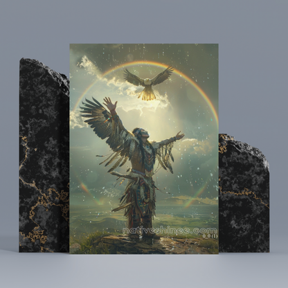 Spirit of the Sky Native American Canvas