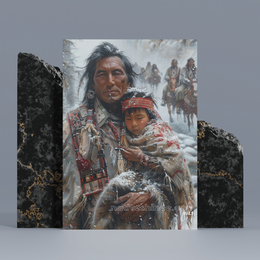 Generations of Strength Native American Canvas