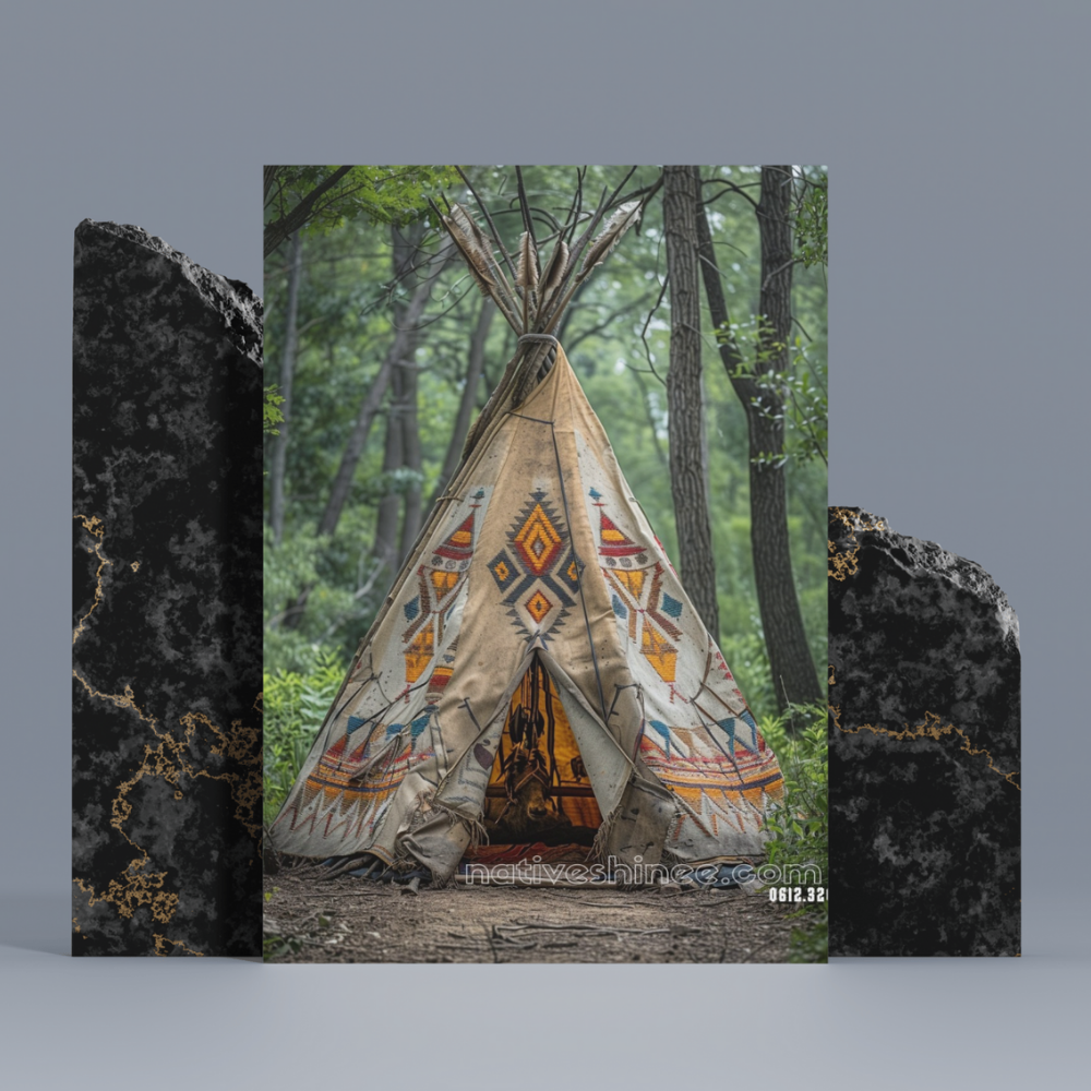 Timeless Refuge Native American Canvas