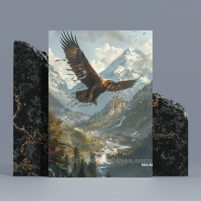Eagle's Flight Native American Canvas