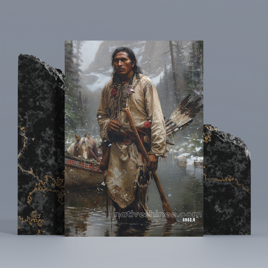 Our Souls Native American Canvas