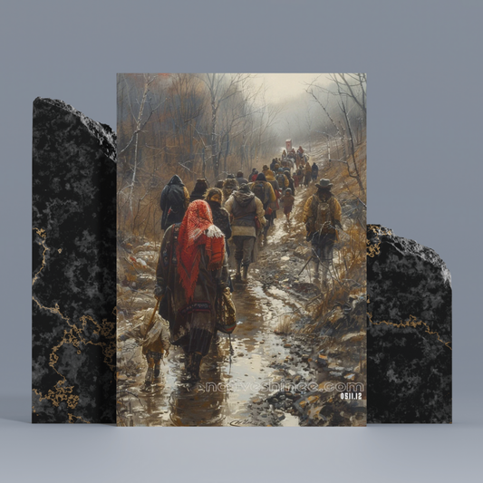 The strength of our people Native American Canvas