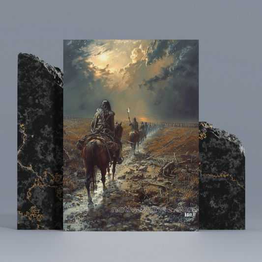 Honor the strength Native American Canvas