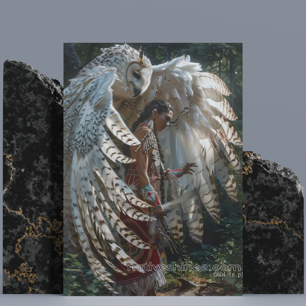 Mother Earth Native American Canvas