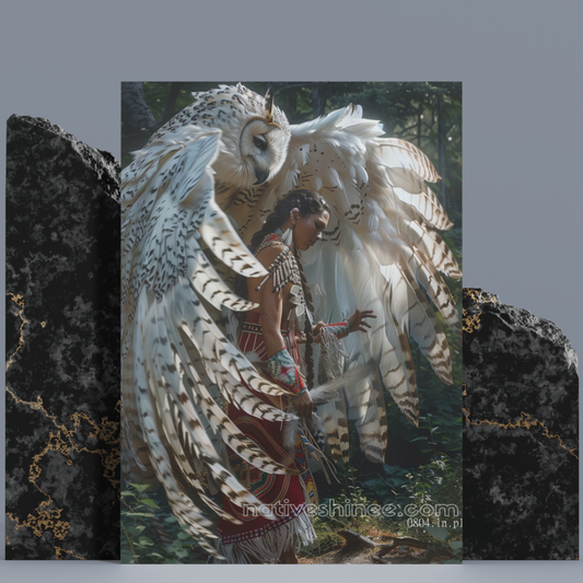 Mother Earth Native American Canvas