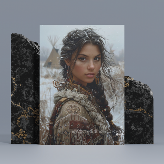 A Sacred Bond Native American Canvas