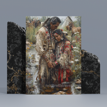 Traditional Harmony: Native American Canvas