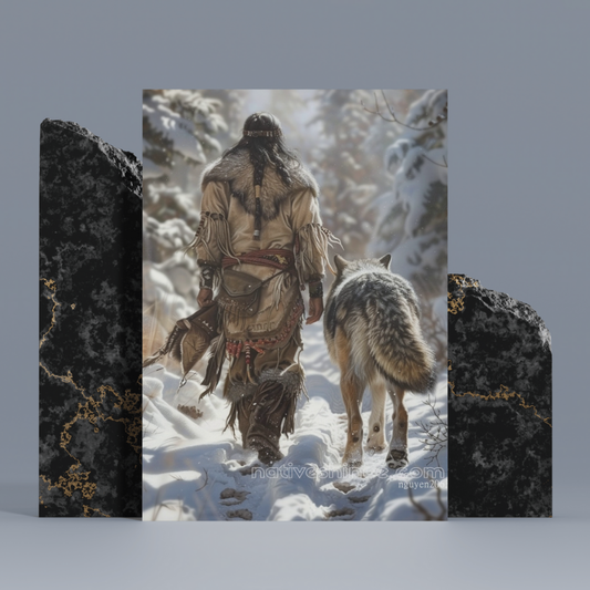 Our Kindness Native American Canvas