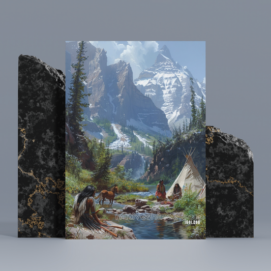 Our Home Native American Canvas