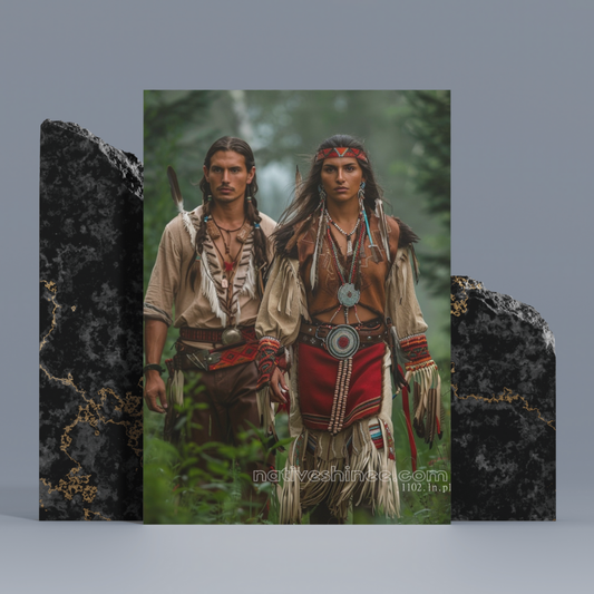 Our Teacher Land Native American Canvas