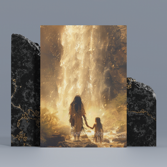 Our Connection Native American Canvas