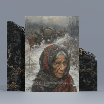 Unbroken Strength Native American Canvas