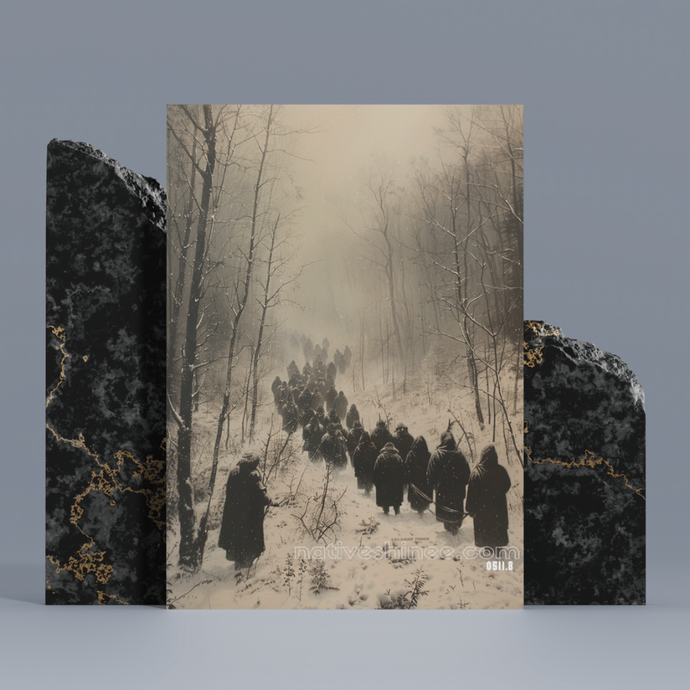 Light Of Future Native American Canvas