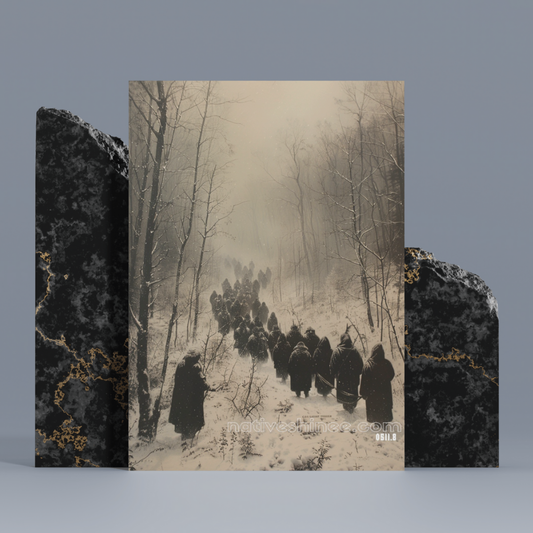 Light Of Future Native American Canvas