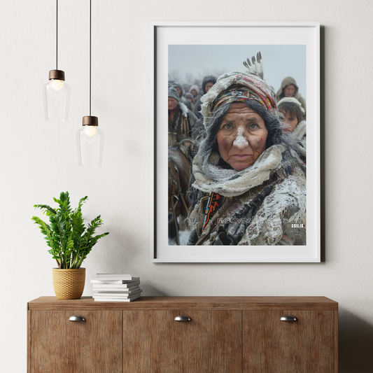 Her Face Native American Canvas