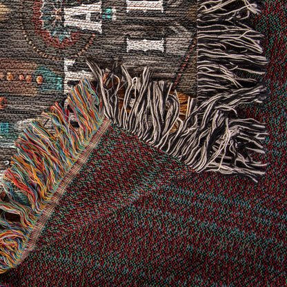 Spirit Wolf Woven Blanket