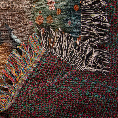 Meadow Buffalo Woven Blanket