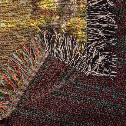 Mom’s Harvest Lesson Woven Blanket