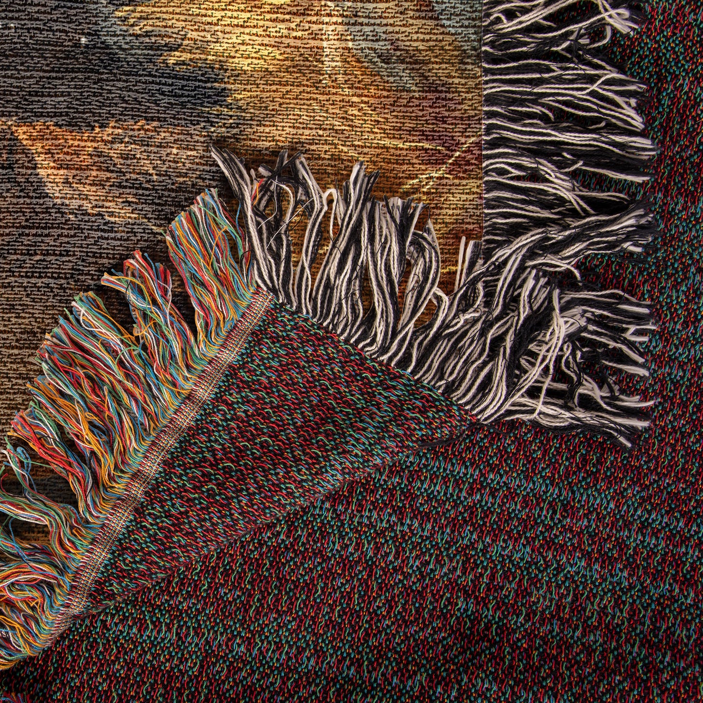 Buffalo Stream Woven Blanket