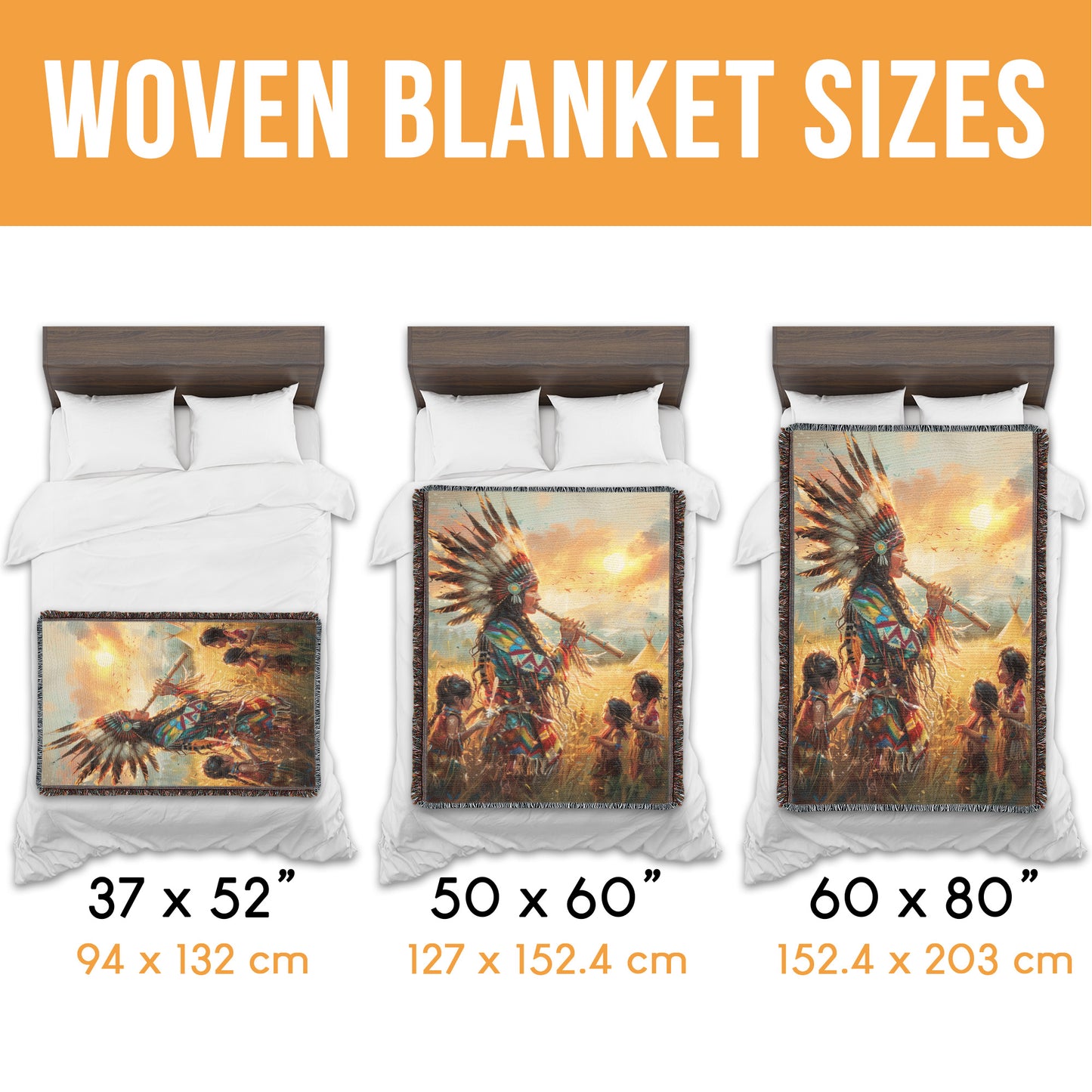 Forest Ritual Woven Blanket