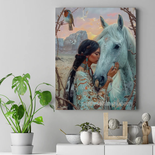 Sacred Whisper at Dawn Canvas
