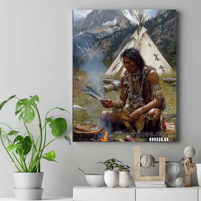 Keeper of the Quiet Flame Canvas