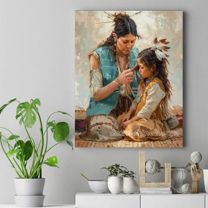 Lessons on the Woven Mat Canvas