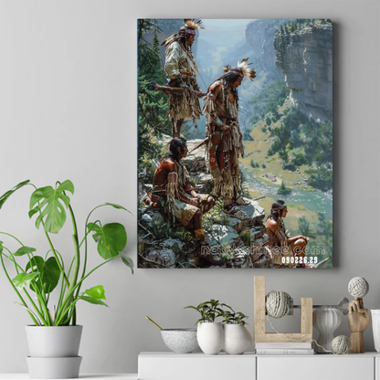 Guardians of the High Canyon Canvas