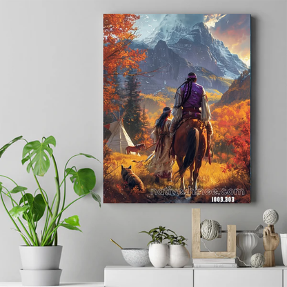 Autumn Return to the High Country Canvas