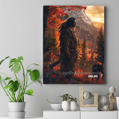 Autumn Watch in the High Country Canvas