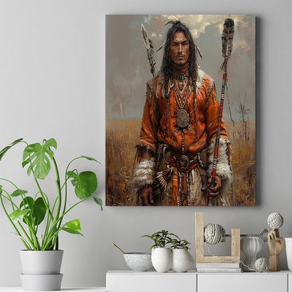 Spirit of the Warrior Native American Canvas