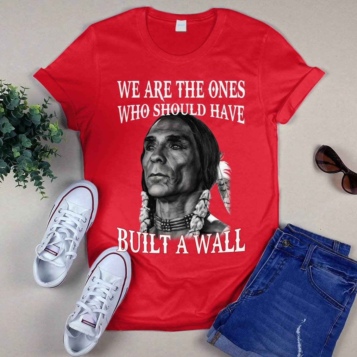 We are the ones who should have built a wall Unisex T-Shirt