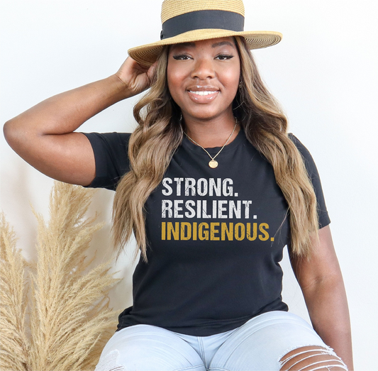 Strong Resilient Indigenous Cherokee Native American Tribe Unisex T-Shirt